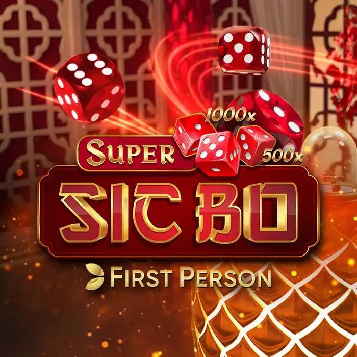 Super Sic Bo logo – Live Dealer by Evolution at Spinanga Casino