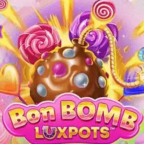 Megaways logo of Bon Bomb Luxpots Megaways from Blueprint Gaming at Spinanga Casino