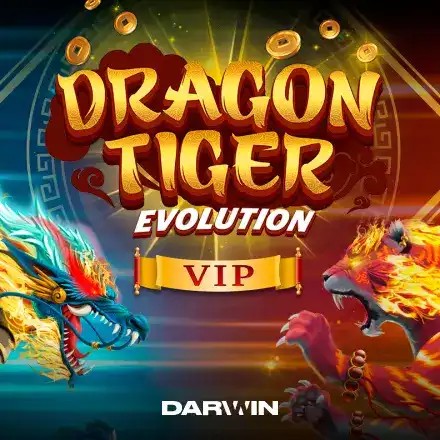 Dragon Tiger Evolution VIP game by Darwin Gaming – logo hosted on Spinanga Casino