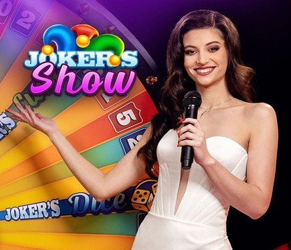 Live Dealer logo of Joker’s Show from Skywind Group at Spinanga Casino