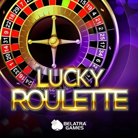 Lucky Roulette online game logo by Belatra Games on spinanga-casino.org.gr