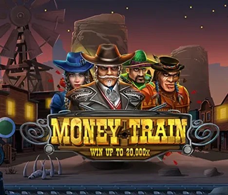 Money Train online game logo by Relax Gaming on spinanga-casino.org.gr
