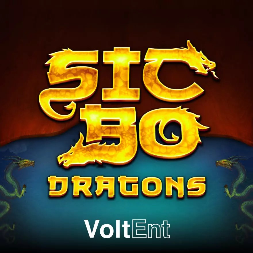 Sic Bo Dragons casino game by VoltEnt – featured logo at Spinanga Casino